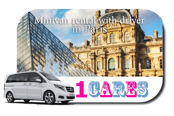 Rent a minivan with driver in Paris