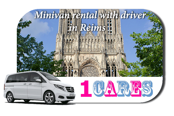 Rent a minivan with driver in Reims