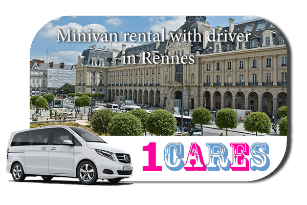 Rent a minivan with driver in Rennes
