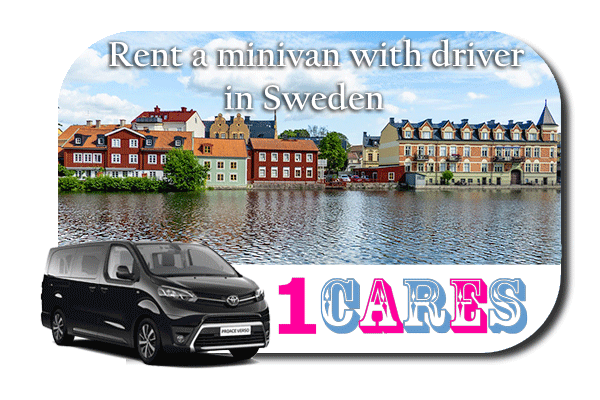Hire a minivan with driver in Sweden