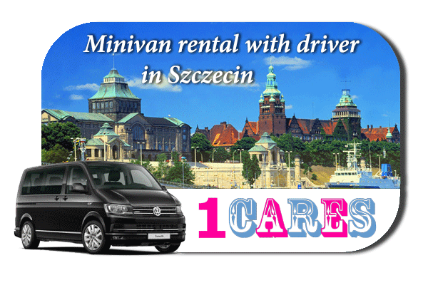 Rent a minivan with driver in Szczecin