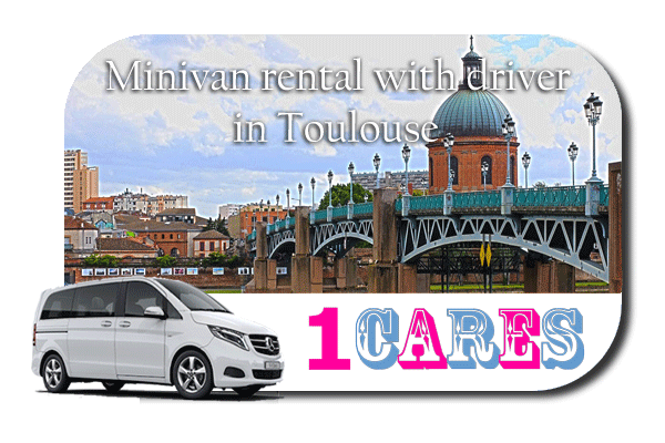 Rent a minivan with driver in Toulouse