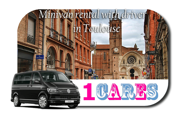 Rent a minivan with driver in Toulouse
