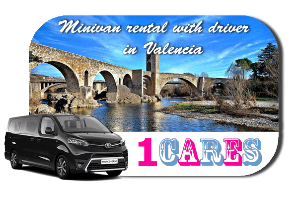 Hire a minivan with driver in Valencia