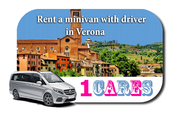 Rent a minivan with driver in Verona