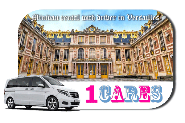 Rent a minivan with driver in Versailles