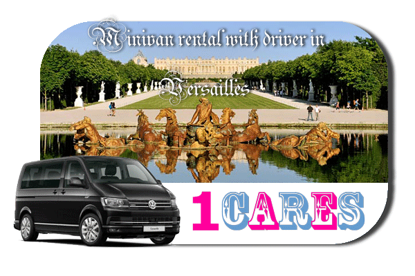 Rent a minivan with driver in Versailles