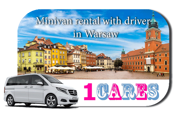 Rent a minivan with driver in Warsaw