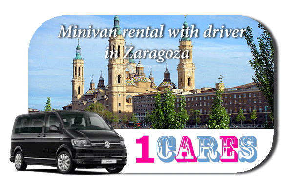 Rent a minivan with driver in Zaragoza