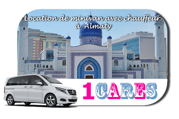 Location de minivan avec chauffeur à Almaty