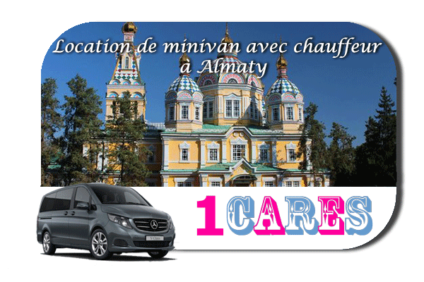 Location de minivan avec chauffeur à Almaty