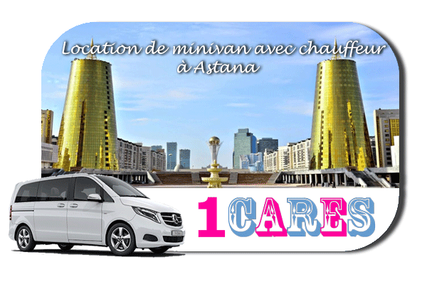 Location de minivan avec chauffeur à Astana
