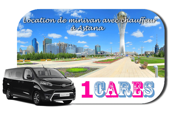Louer un minivan avec chauffeur à Astana