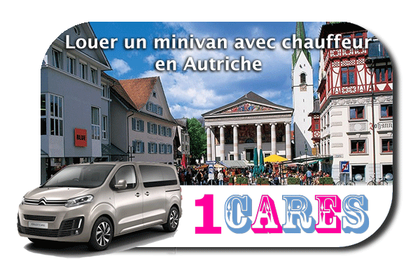 Location de minivan avec chauffeur en Autriche