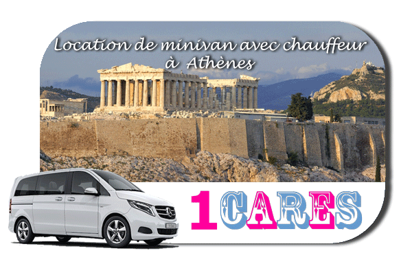 Location de minivan avec chauffeur à Athènes