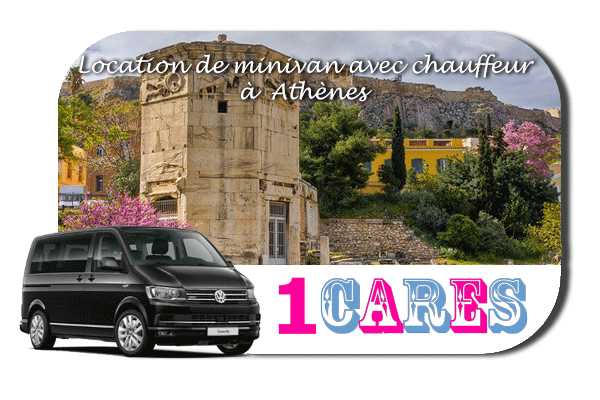 Location de minivan avec chauffeur à Athènes