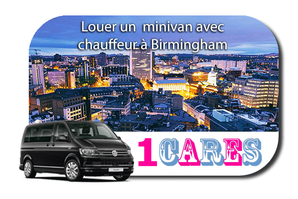 Louer un minivan avec chauffeur à Birmingham