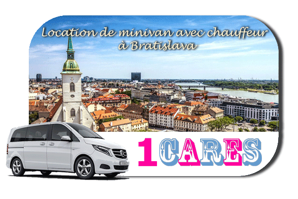 Location de minivan avec chauffeur à Bratislava