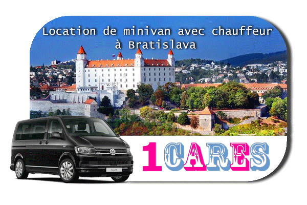 Location de minivan avec chauffeur à Bratislava