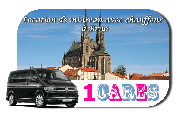 Location de minivan avec chauffeur à Brno