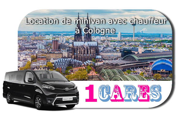 Louer un minivan avec chauffeur à Cologne