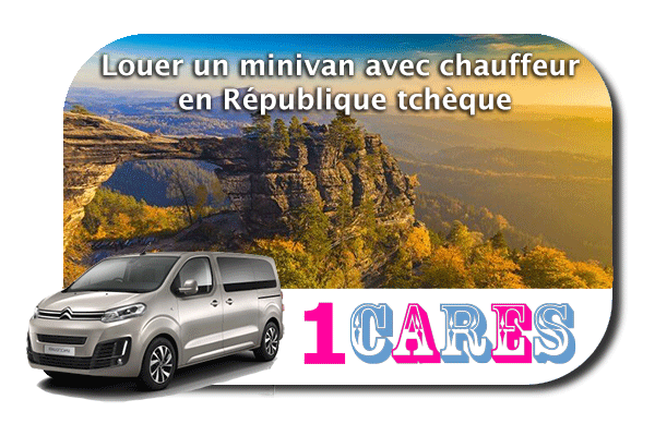 Location de minivan avec chauffeur en République tchèque