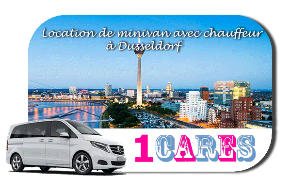 Location de minivan avec chauffeur à Düsseldorf