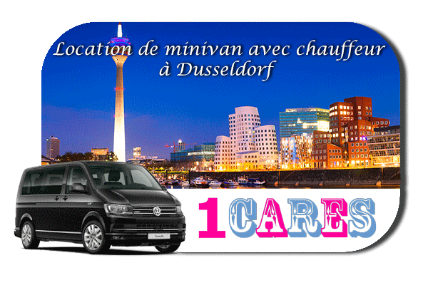 Location de minivan avec chauffeur à Düsseldorf