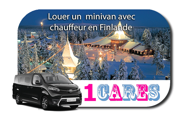 Louer un minivan avec chauffeur en Finlande