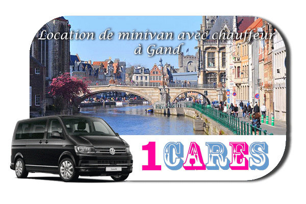 Location de minivan avec chauffeur à Gand