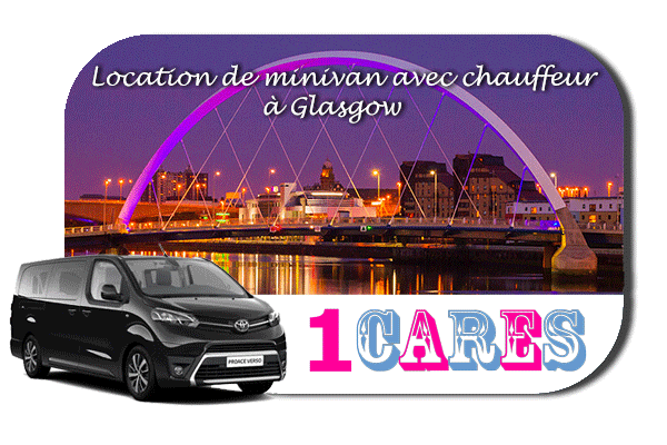 Louer un minivan avec chauffeur à Glasgow