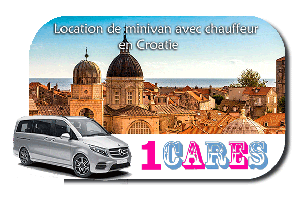 Location de minivan avec chauffeur en Croatie