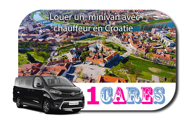 Louer un minivan avec chauffeur en Croatie
