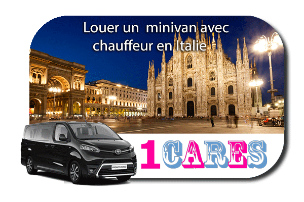 Louer un minivan avec chauffeur en Italie