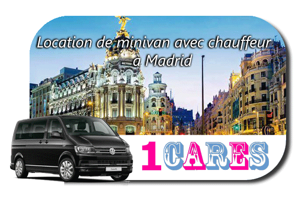 Location de minivan avec chauffeur à Madrid