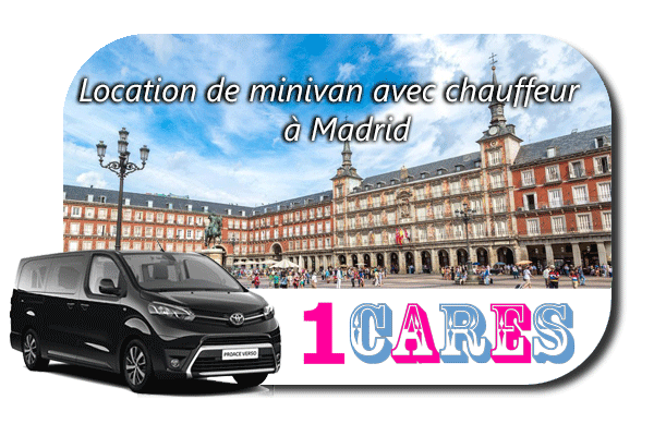 Louer un minivan avec chauffeur à Madrid