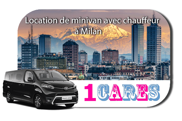 Louer un minivan avec chauffeur à Milan