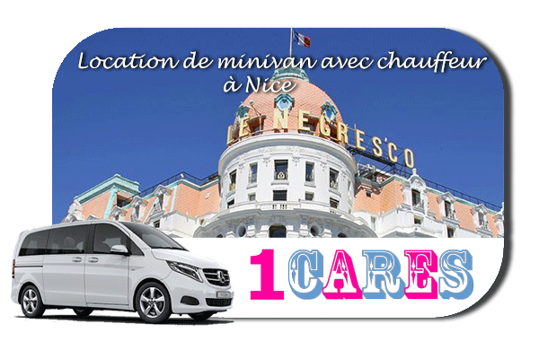 Location de minivan avec chauffeur à Nice