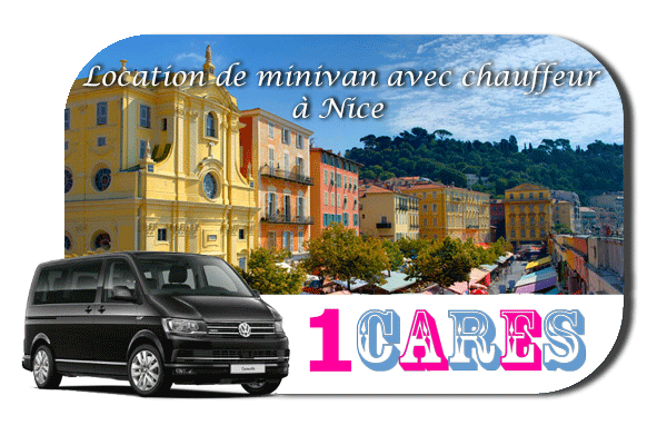 Location de minivan avec chauffeur à Nice