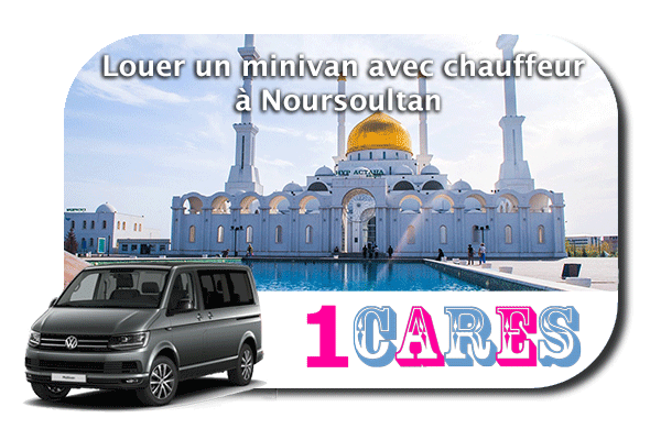 Location de minivan avec chauffeur à Noursoultan