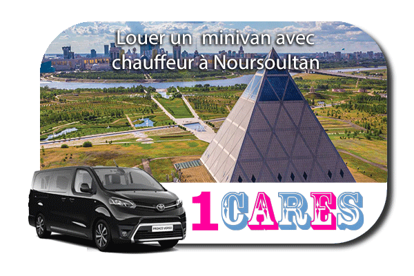 Louer un minivan avec chauffeur à Noursoultan