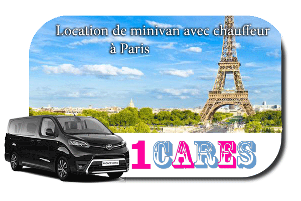 Louer un minivan avec chauffeur à Paris