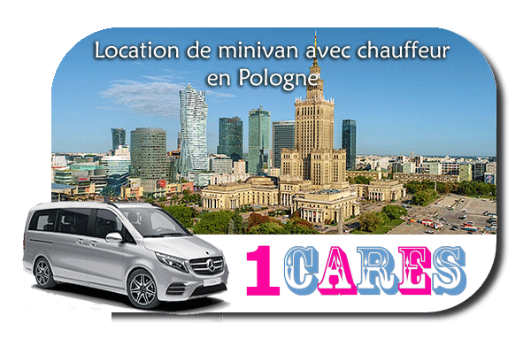 Location de minivan avec chauffeur en Pologne