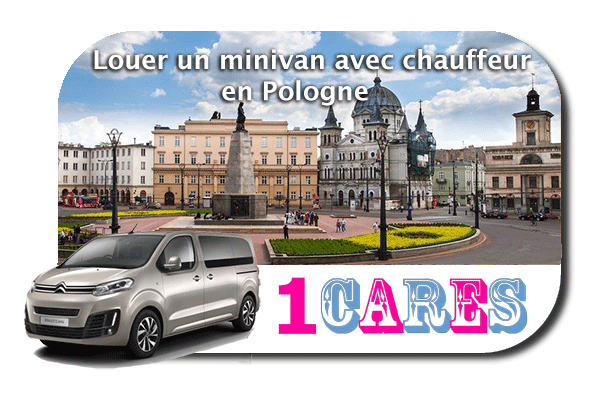 Location de minivan avec chauffeur en Pologne