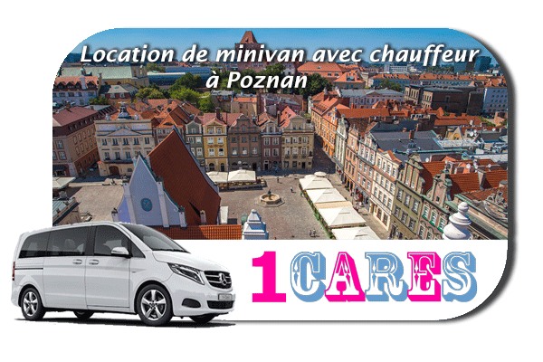 Location de minivan avec chauffeur à Poznan