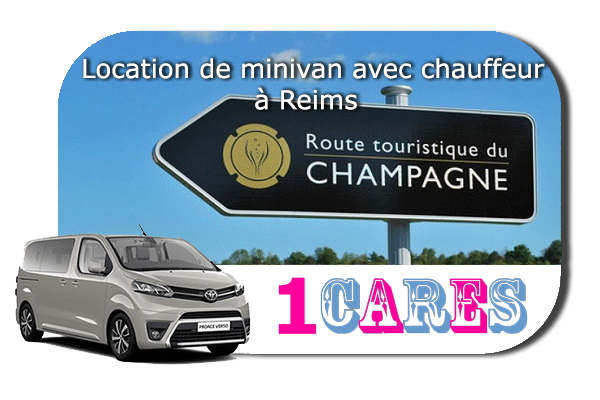 Location de minivan avec chauffeur à Reims