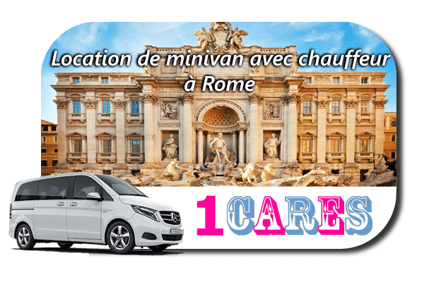 Location de minivan avec chauffeur à Rome