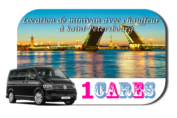 Location de minivan avec chauffeur à Saint-Pétersbourg