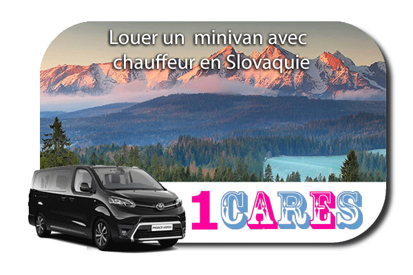 Louer un minivan avec chauffeur en Slovaquie