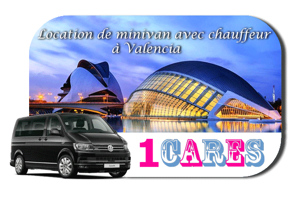 Location de minivan avec chauffeur à Valencia